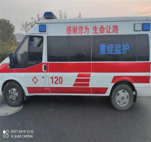 和县救护车出租服务案例3